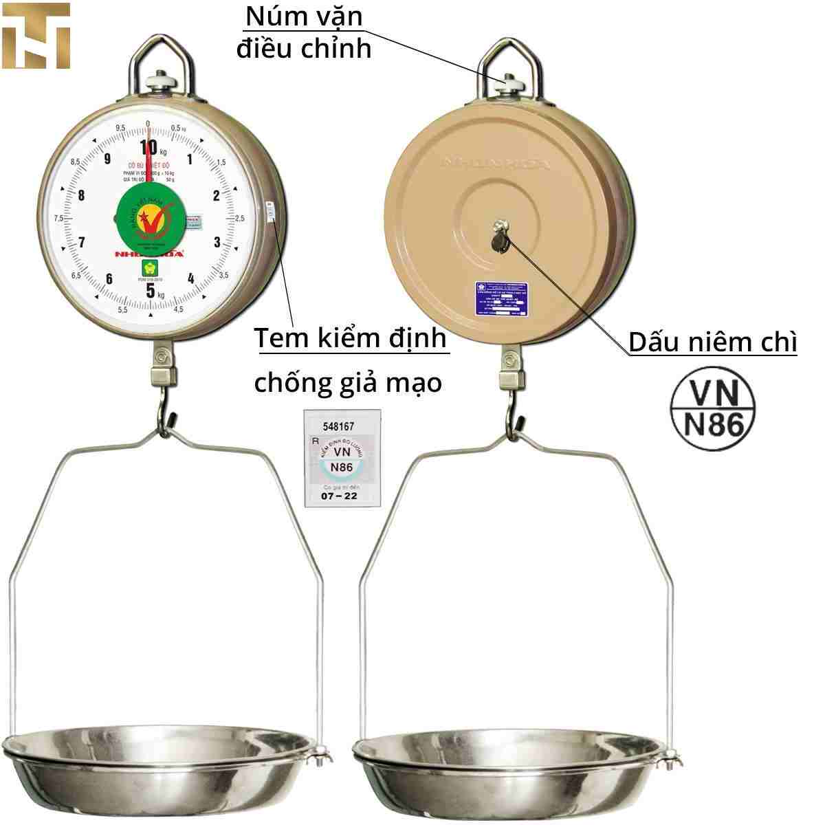 CÂN TREO NHƠN HÒA 10KG